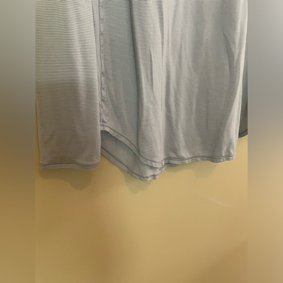 ATHLETA women’s long sleeve tunic, Sz M, grey stripe, GUC - Picture 6 of 6